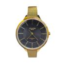 Relógio Atlantis Feminino Dourado Esteirinha Resistente 5atm