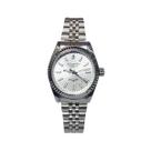 Relógio Atlantis Feminino Prateado Pequeno Resistente à Água Cor Do Mostrador:Prata