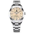 Relógio Automático Masculino Desert Dial Design em Aço Inoxidável Impermeavel