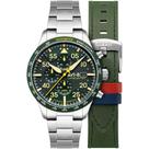 Relógio AVI-8 90th Anniversary Chronograph Tarmac Green AV-4130-33 Relógio AVI-8 90th Anniversary Chronograph Tarmac Green AV-4130-33