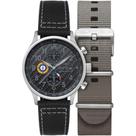 Relógio AVI-8 Classic Chronograph Carbon Fiber Black AV-4011-0W