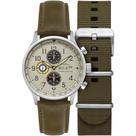 Relógio AVI-8 Classic Chronograph Khaki Green AV-4011-1B