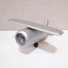 Relógio Avião Prata 18 cm Relógio Avião Prata 18 cm