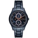 Relógio AX azul cronógrafo masculino AX1881B1 D1DX