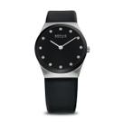 Relógio Bering Time 32230-448 - Coleção Ceramic com Pulseira de Couro