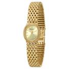 Relógio BERNY Oval Gold Quartz 3ATM Waterproof Small