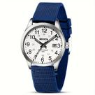Relógio Biden para Mulher - 5 Relógios de Quartzo de Luxo com e de Silicone - Azul