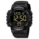 Relógio Bomieux Digital Sport à prova d'água de 50 mm com rosto grande