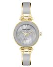 Relógio Bracelete Feminino Anne Klein com Mostrador de Diamante de 2,8 cm