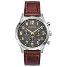 Relógio Bulova 96B301 Cronógrafo Quartz 41mm Pulseira Marrom Relógio Bulova 96B301 Cronógrafo Quartz 41mm Pulseira Marrom