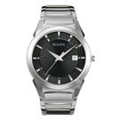 Relógio Bulova, calendário masculino de 3 ponteiros, data 38 mm 96B149