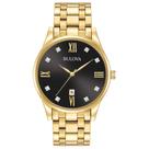 Relógio Bulova Classic 97D108 Gold Tone em Aço Inoxidável Masculino