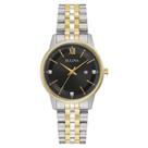 Relógio Bulova Clássico Feminino com Diamantes Bicolor Ouro 98P198