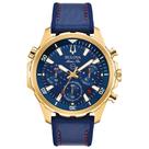 Relogio Bulova Marine Star 97B168 para homens azul