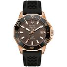 Relógio Bulova Marine Star 98B421 43mm Silicone Preto