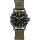 Relógio Bulova Military Heritage Hack masculino em aço inoxidável Relógio Bulova Military Heritage Hack masculino em aço inoxidável