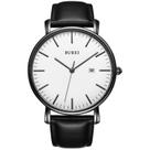 Relógio BUREI Fashion Minimalist à prova d'água para homens com couro Relógio BUREI Fashion Minimalist à prova d'água para homens com couro
