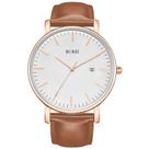 Relógio BUREI Fashion Minimalist à prova d'água para homens em ouro rosa Relógio BUREI Fashion Minimalist à prova d'água para homens em ouro rosa