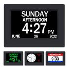Relógio, calendário digital AINFTIME DST, tela grande de 7"