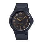 Relógio casio analógico preto mw-240-1b2vdf-sc