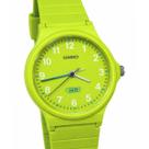 Relógio Casio Analógico Unissex Pop Verde Neon LQ-24B-3BDF Relógio Casio Analógico Unissex Pop Verde Neon LQ-24B-3BDF