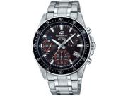 Relógio Casio Edifice Analógico Masculino Prateado EFV-540D-1AVUDF
