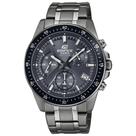 Relógio CASIO EDIFICE cronógrafo cinza preto EFV-540DC-1CVUDF
