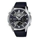 Relógio CASIO EDIFICE masculino prata preto EFV-C120L-8ADF