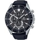 Relógio CASIO EDIFICE masculino preto couro EFV-620L-1AVUDF Relógio CASIO EDIFICE masculino preto couro EFV-620L-1AVUDF