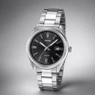Relógio Casio Feminino LTP-1302PD-1A1V Aço Inoxidável Mostrador Preto Calendário Vidro Mineral Casual 3 ATM Relógio Casio Feminino LTP-1302PD-1A1V Aço Inoxidável Mostrador Preto Calendário Vidro Mineral Casual 3 ATM