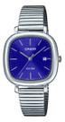 Relógio Casio Feminino Prata Modelo Ltp b166d 2avdf Mostrador azul