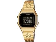 Relogio casio feminino vintage dourado la680wga-1bdf