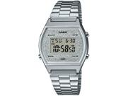 Relógio Casio Feminino Vintage Glitter Prata Digital B640WDG-7DF