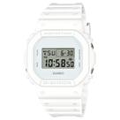 Relógio casio g-shock masculino branco dw-5600ww-7dr