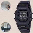 Relógio Casio G-Shock Masculino Esportivo Contador de passos Bluetooth 5 Alarmes Digital GD-B500-1DR