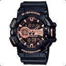 Relógio Casio G-SHOCK Masculino Preto e Rosê - GA-400GB-1A4DR