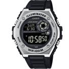 Relógio CASIO Illuminator masculino preto MWD-100H-1BVDF Relógio CASIO Illuminator masculino preto MWD-100H-1BVDF