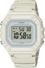 Relógio CASIO Illuminator unissex digital bege W-218HC-8AVDF Relógio CASIO Illuminator unissex digital bege W-218HC-8AVDF