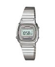 Relógio Casio La670Wa-7Df Vintage Collection Prata Digital