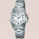 Relógio Casio LTP-1259PD-7B Feminino Aço Inoxidável Clássico