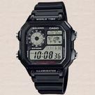 Relógio Casio Masculino Digital Preto AE-1200WH-1AVDF