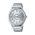 Relógio casio masculino prateado ltc-100d-7evdf-sc