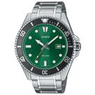 Relógio Casio Masculino Ref: Mdv-107d-3a2vdf Duro Diver Prateado
