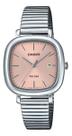 Relógio Casio Original Modelo Ltp b166d 4avdf Feminino Prateado Mostrador Rosa Bebe