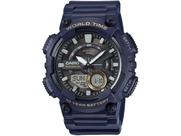 Relógio Casio Standard Azul Masculino AEQ-110W-2AVDF-SC Relógio Casio Standard Azul Masculino AEQ-110W-2AVDF-SC