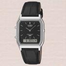 Relógio Casio Unissex Anadigi Vintage Prata AQ-230EL-1ADF