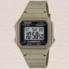 Relógio Casio Unissex Digital Bege W-217H-5AVDF Relógio Casio Unissex Digital Bege W-217H-5AVDF