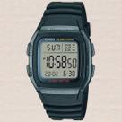 Relógio Casio Unissex Digital Illuminator Preto W-96H-1BVDF