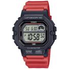 Relógio CASIO unissex digital vermelho WS-1400H-4AVDF Relógio CASIO unissex digital vermelho WS-1400H-4AVDF