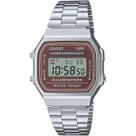 Relógio casio unissex vintage digital a168wa-5aydf Relógio casio unissex vintage digital a168wa-5aydf